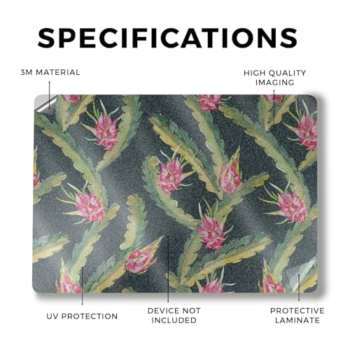 Image of Glossy Glitter Laptop Skin Compatible with Alienware M18 R2 (2024) - Dragonfruit - Premium 3M Vinyl Protective Wrap Decal Cover - Easy to Apply | Crafted in The USA by MightySkins