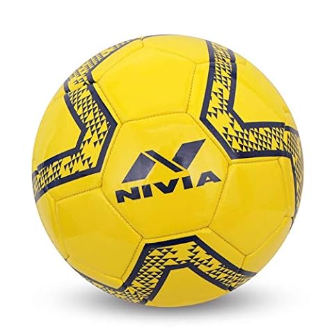 Nivia Rabona Pro Football (Size 5, White, 32-Panel TPU Stitched, International Match Ball)