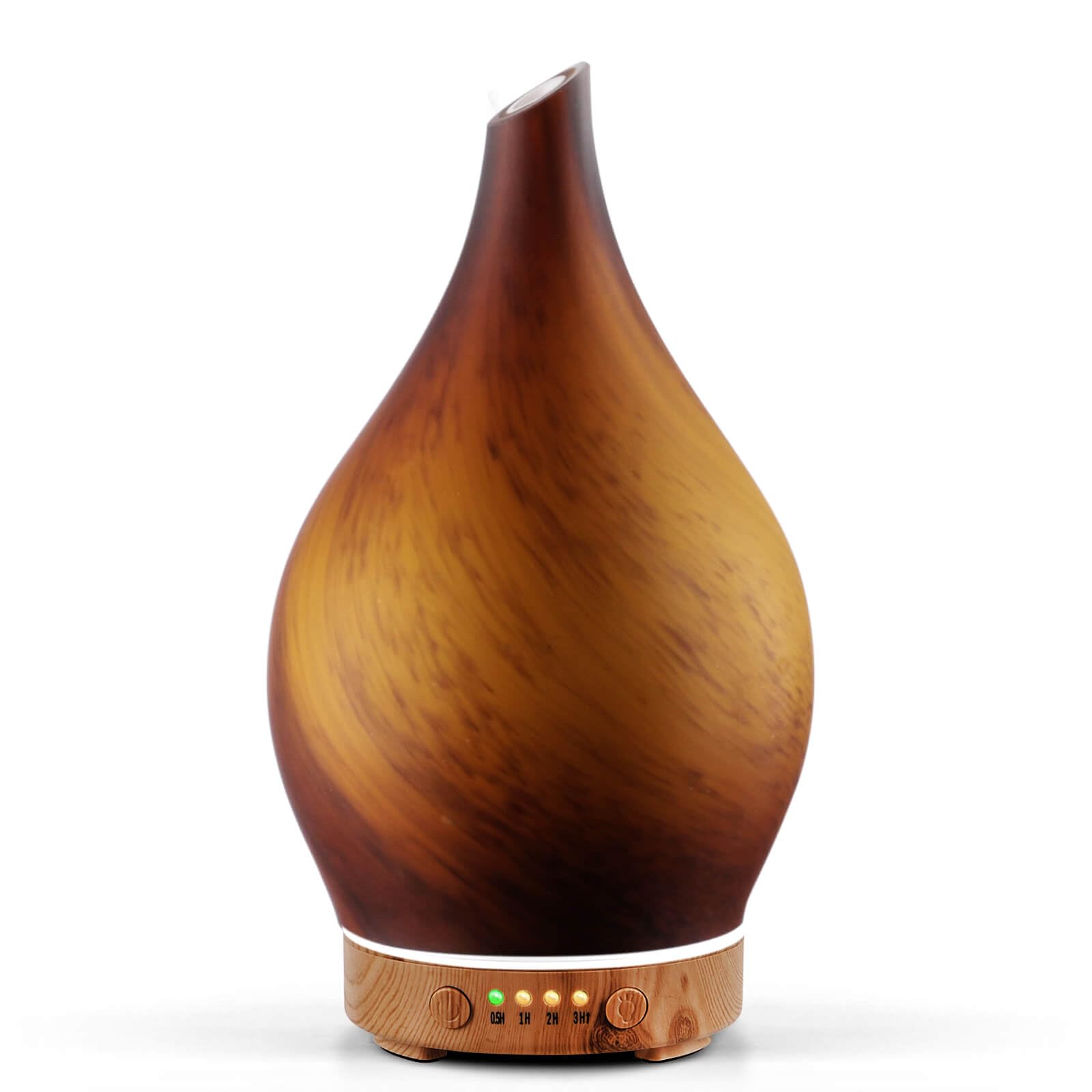 Porseme 280ml Essential Oil Diffuser Glass Color Changing Aroma Air Diffusers Aromatherapy Ultrasonic Cool Mist Humidifier 7 Running Hours Waterless Auto-Off for Sleeping, Yoga, Office, Spa (Desert) — view 38