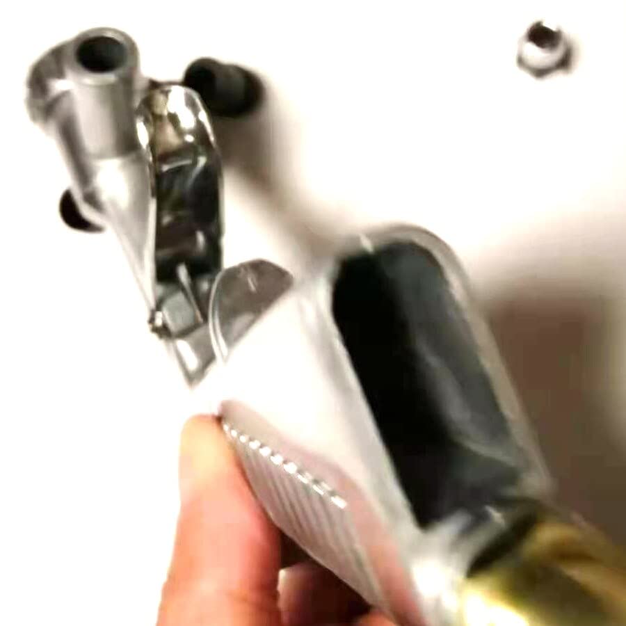Tool Part for Sandblaster Air Siphon Feed Blast Nozzle Tips Abrasive Sand Blasting with 5pcs Steel Nozzles Abrasive