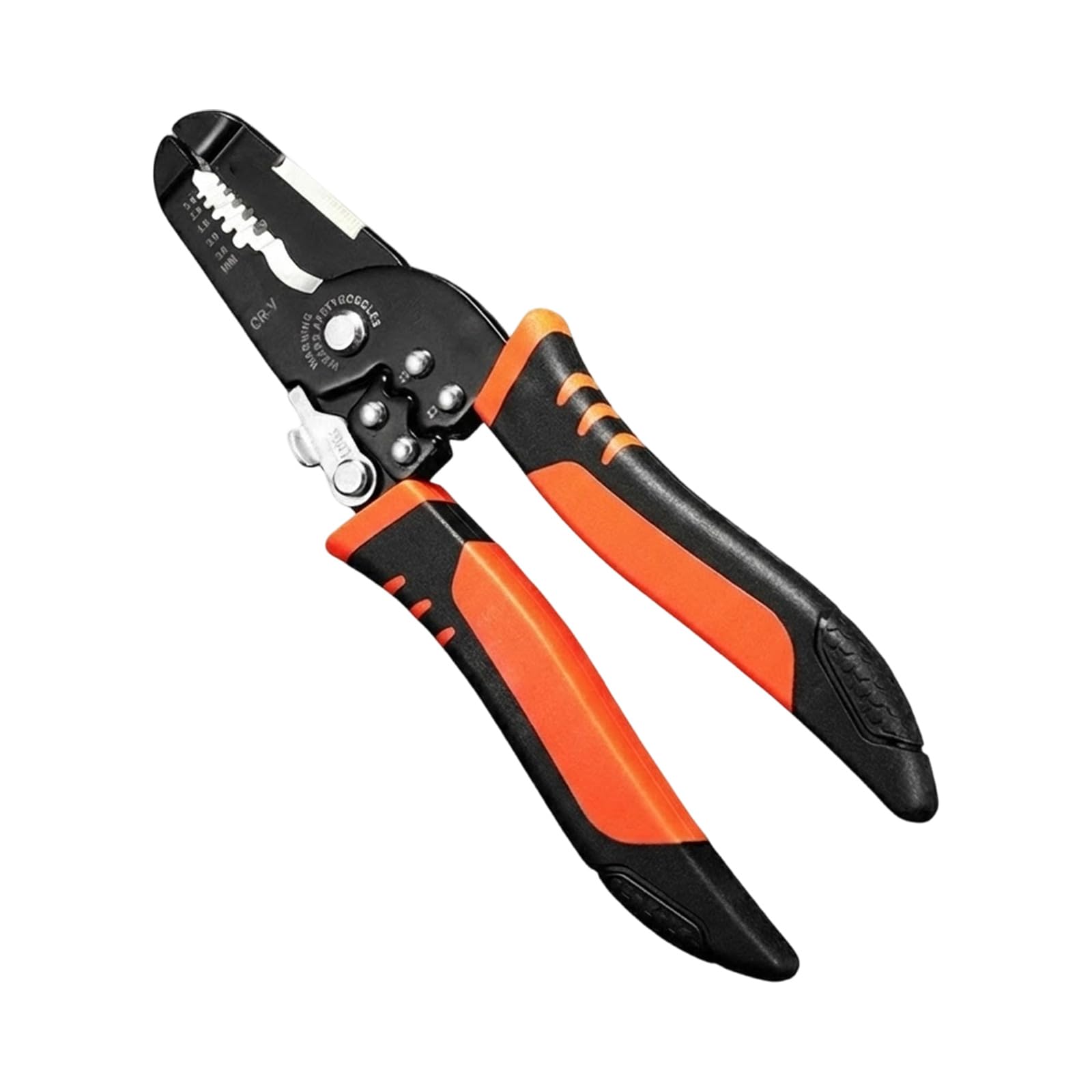 Electrical Crimping Plier Cable Cutter Stripper Crimper with Wire Stripping, Cutting, Crimping Electrician Pliers Electrical Wire Crimper and Stripper
