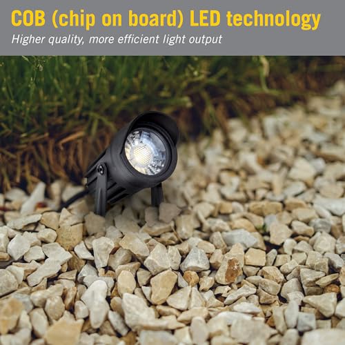 Image of Armacost Lighting White 3W LED Landscape Light with Spike 412923