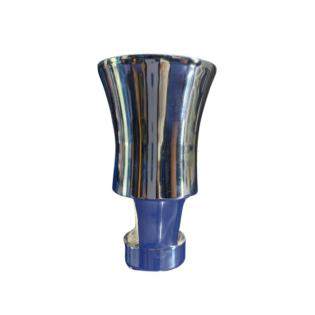 Chrome Plated Brass Geyser Jet Nozzle - 1" Water Spray Sprinkler, Ideal for Garden Pond, Outdoor Fountains and Water Feature, Set of 1-image-12