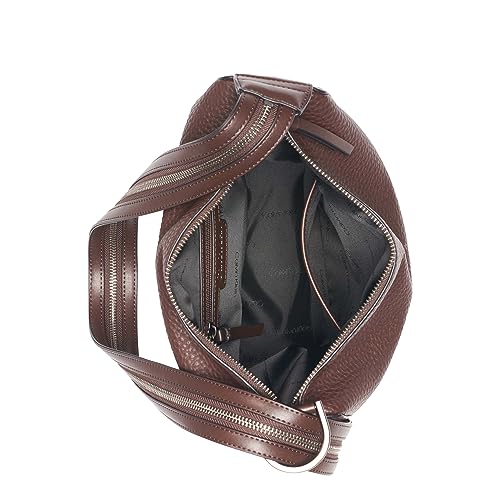 Image of Calvin Klein Womens Moss Convertible Sling Backpack & Hobo Shoulder Bag