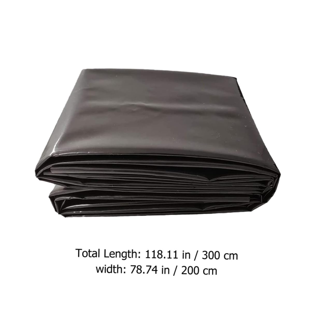 VICASKY Telo per Stagno Giardino Esterno in Hdpe Flessibile e Resistente Rivestimento per Piscine stagni e fontane Facilmente tagliabile e riparabile Adatto stagni e cascate