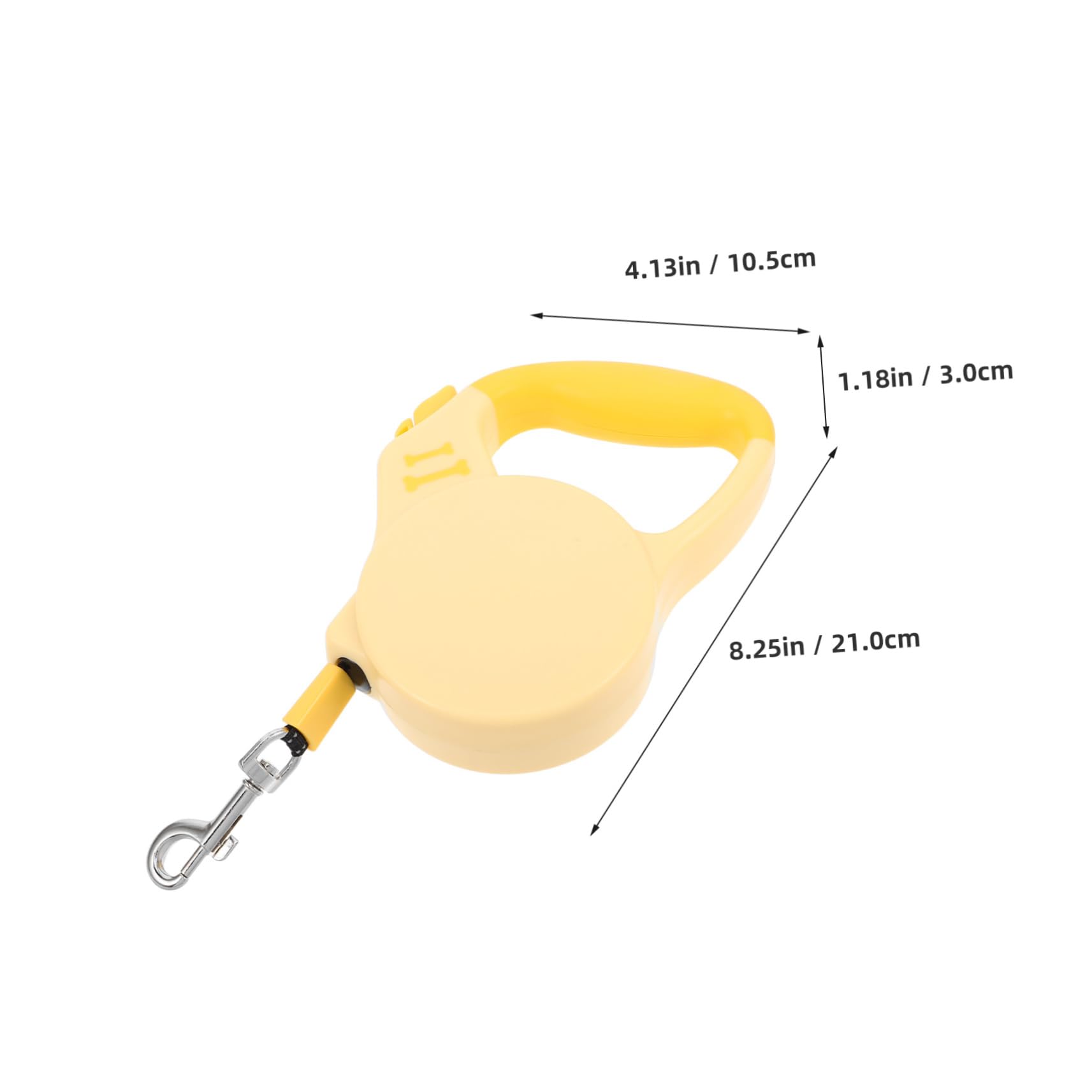 Mipcase Retractable Dog Leash for Small to Medium Breeds Durable Nylon Design with One Button Operation for Corgis and Puppies Stylish and Reliable for Walking and Training