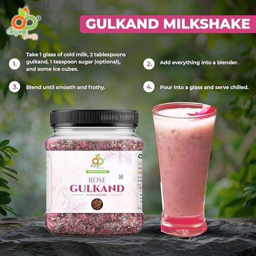 Image of Organic Purify Premium Gulkand 2 KG Jar | 100% Sun-Cooked Pure Rose Petal Jam With No Artificial Flavors | 100% Natural Rose Petal Jam | Good for gut health, No preservatives