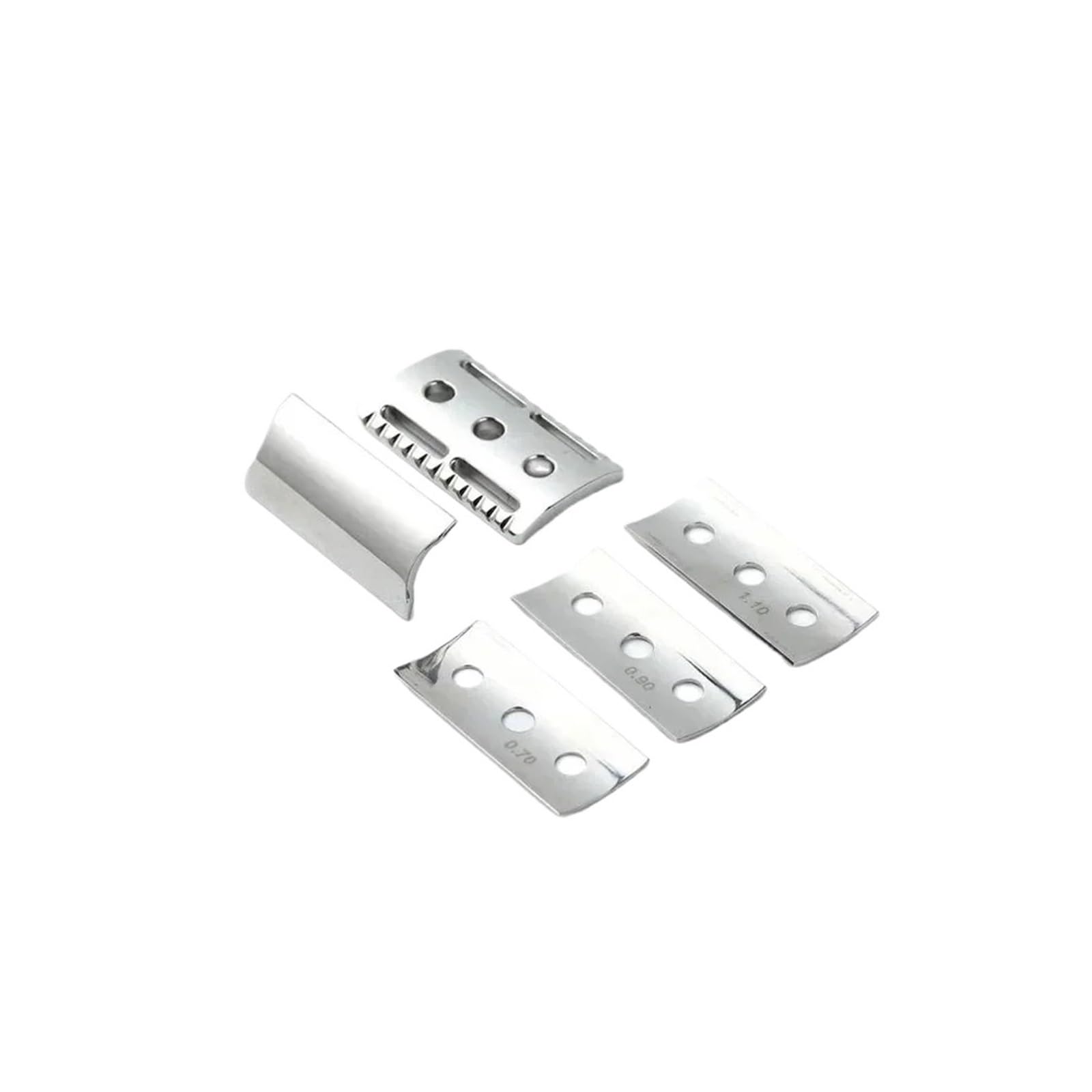 , Compatible Con Yaqi, Trifecta, Cabezal De Afeitar De Seguridad Pulido De Acero Inoxidable 316 Ajustable Con Diferentes Espacios De Hoja