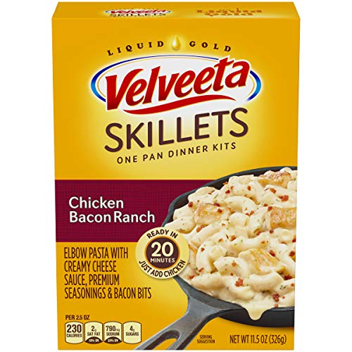 Velveeta Skillets Chicken Bacon Ranch Dinner Kit, 11.5 oz Box