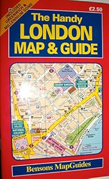 Paperback The Handy London Map and Guide Book