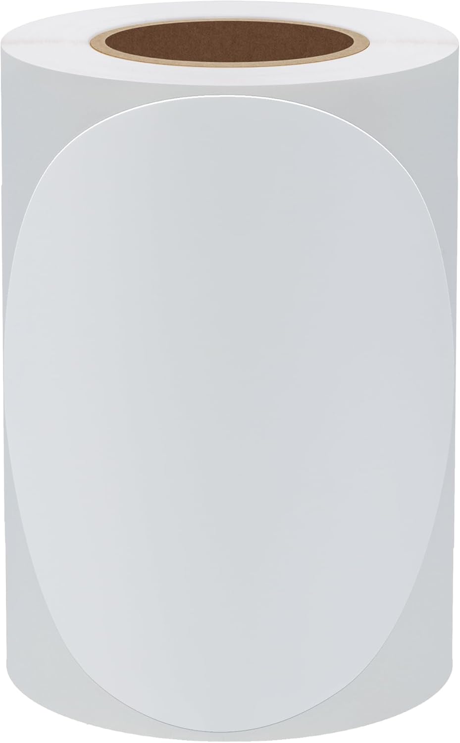 Hybsk White Permanent Color-Code Dot Stickers Round Semi Gloss Paper Stickers Adhesive Label (4 inch)