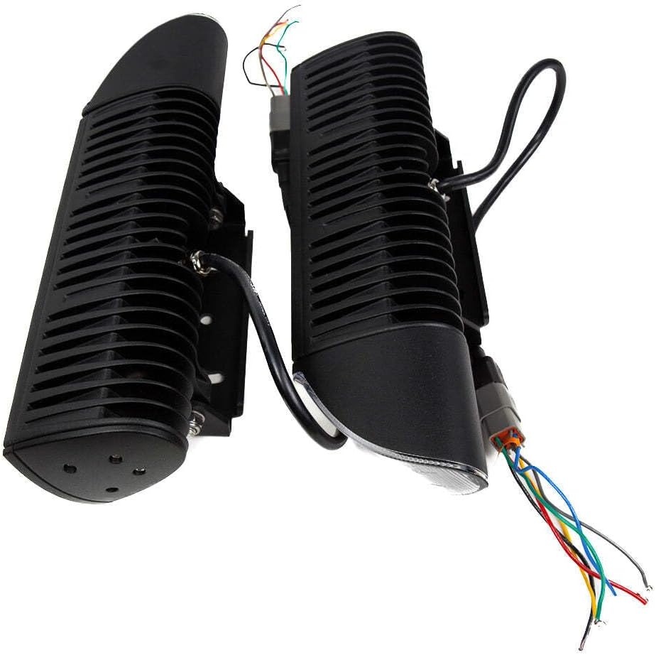Mr. Snowplow Replaces Buyers 1312100 Universal Heated LED PLOW Lights BOSS Western Snow Dogg