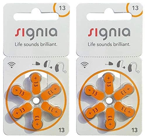 Signia Hearing Aid Batteries Size 13 (6 X 2 Pack) 12 Pcs-picture-32