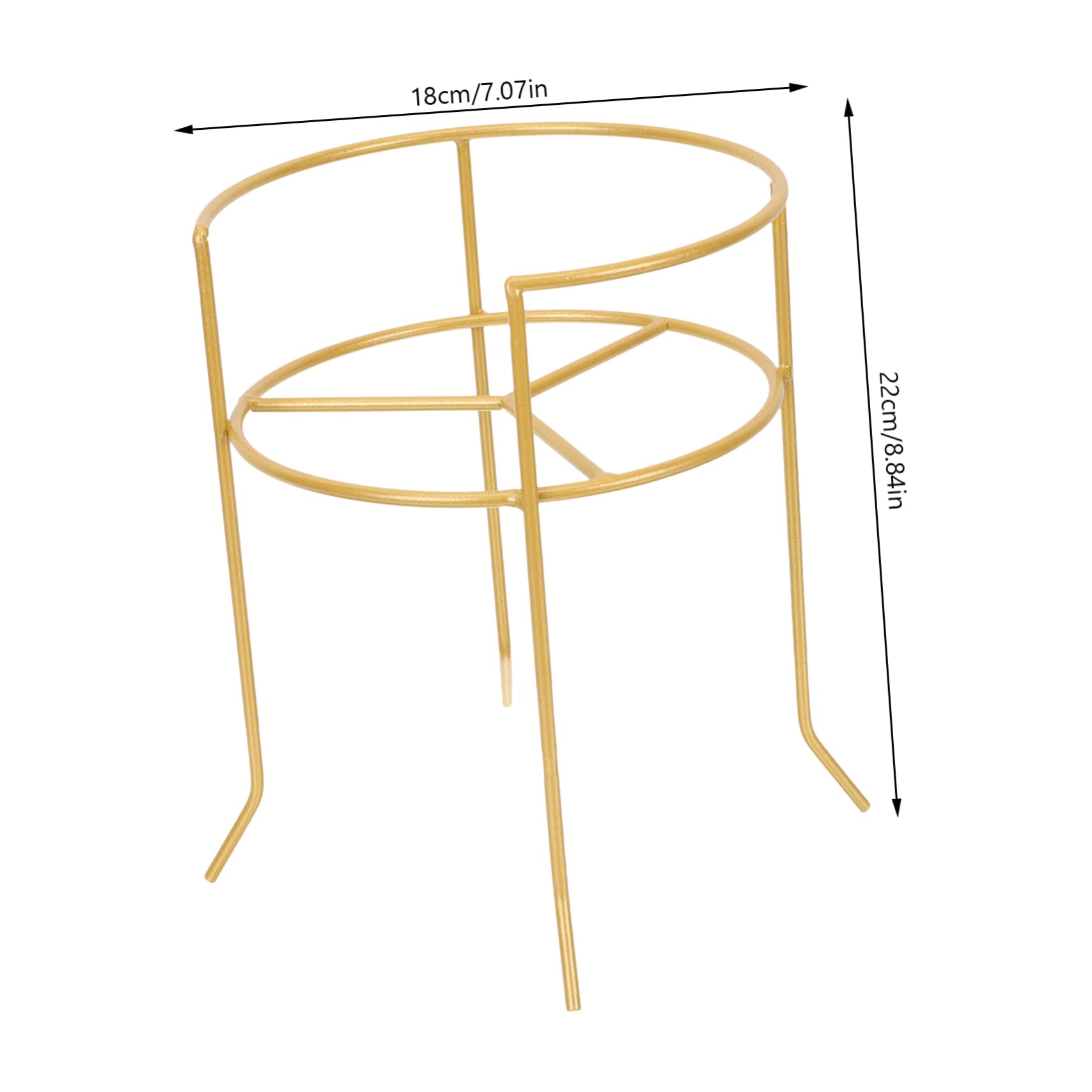 Cabilock Drink Dispenser Holder Stand Metal Drink Container Stand for Party Beverage Dispenser