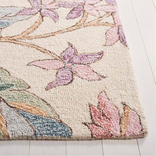 Image of Sifa Carpet Crafted with Care: Premium Hand-Tufted Wool Carpets Royanna Traditional Design Handmade Area Rugs, for Your Room Beige Color Size 8x11 feet (240x330cm)