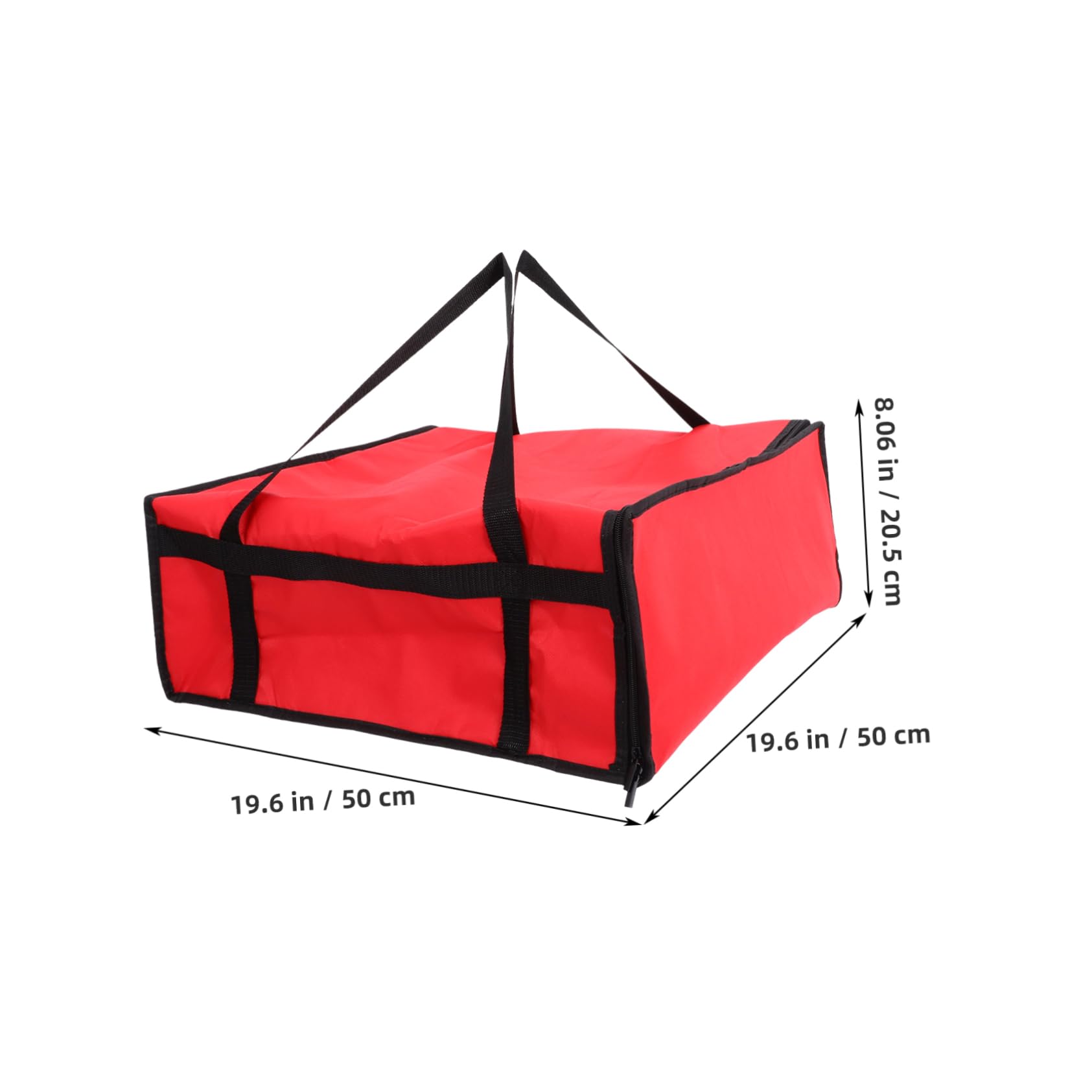 PRETYZOOM Portable Insulated Pizza Bag Capacity Food Warming Tote for Takeout for Hot Food Reusable Lightweight Insulation Bag for Home Gifting