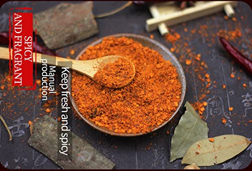 Chinese chili dipping powder 100g, szechuan HotPot,BBQ Dipping material red chilli Spicy seasoning form Sichuan, China