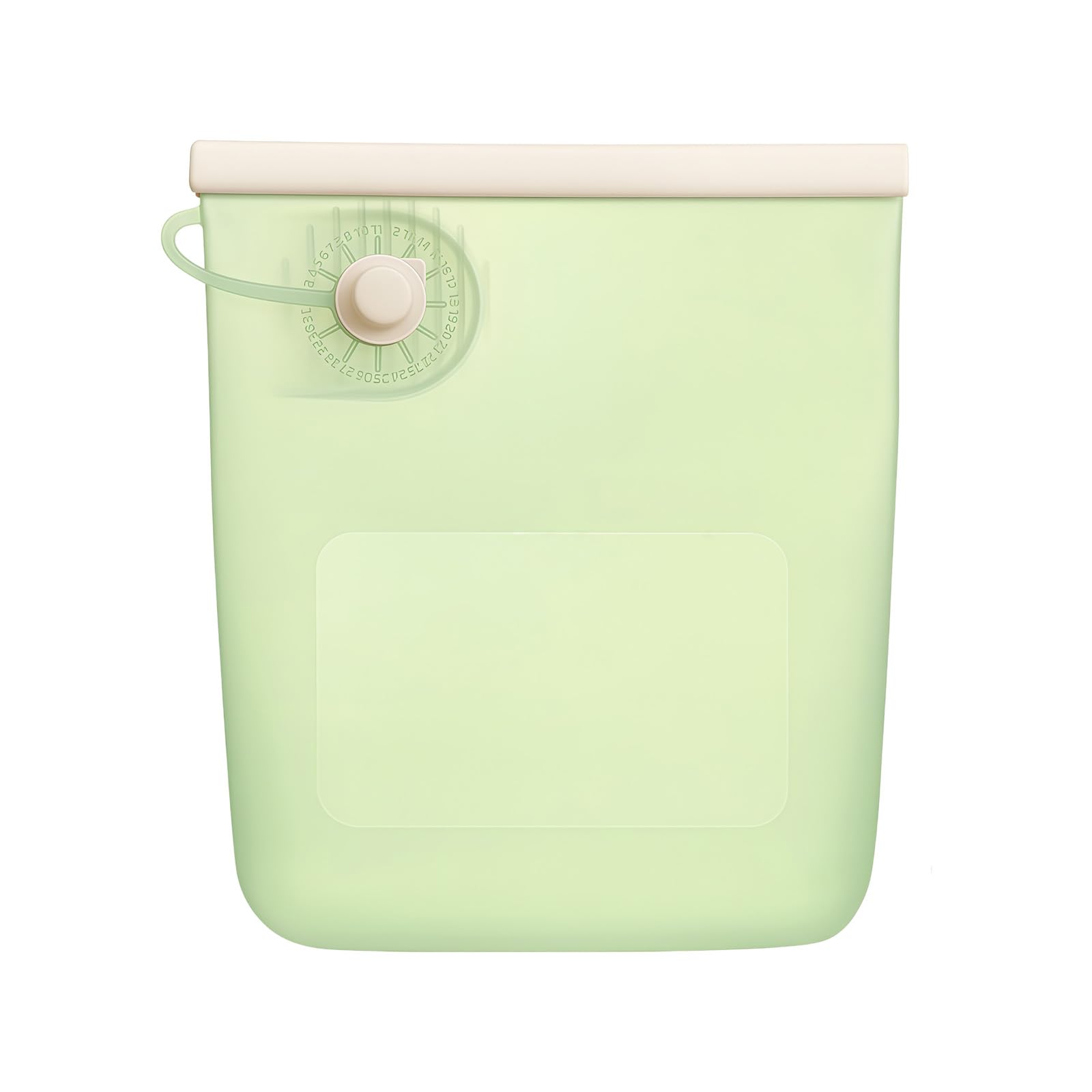 Whoasyst Food Grade Silicone Vacuum Sealed Bag with Leakproof Seal and Hand Pump Rise Vacuum Bag