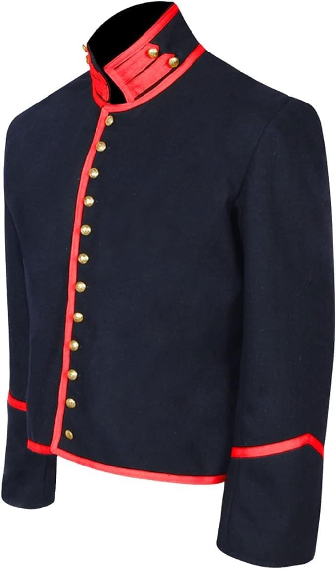 US Civil war Men's St Louis Depot Mounted Services Wool Shell Jacket