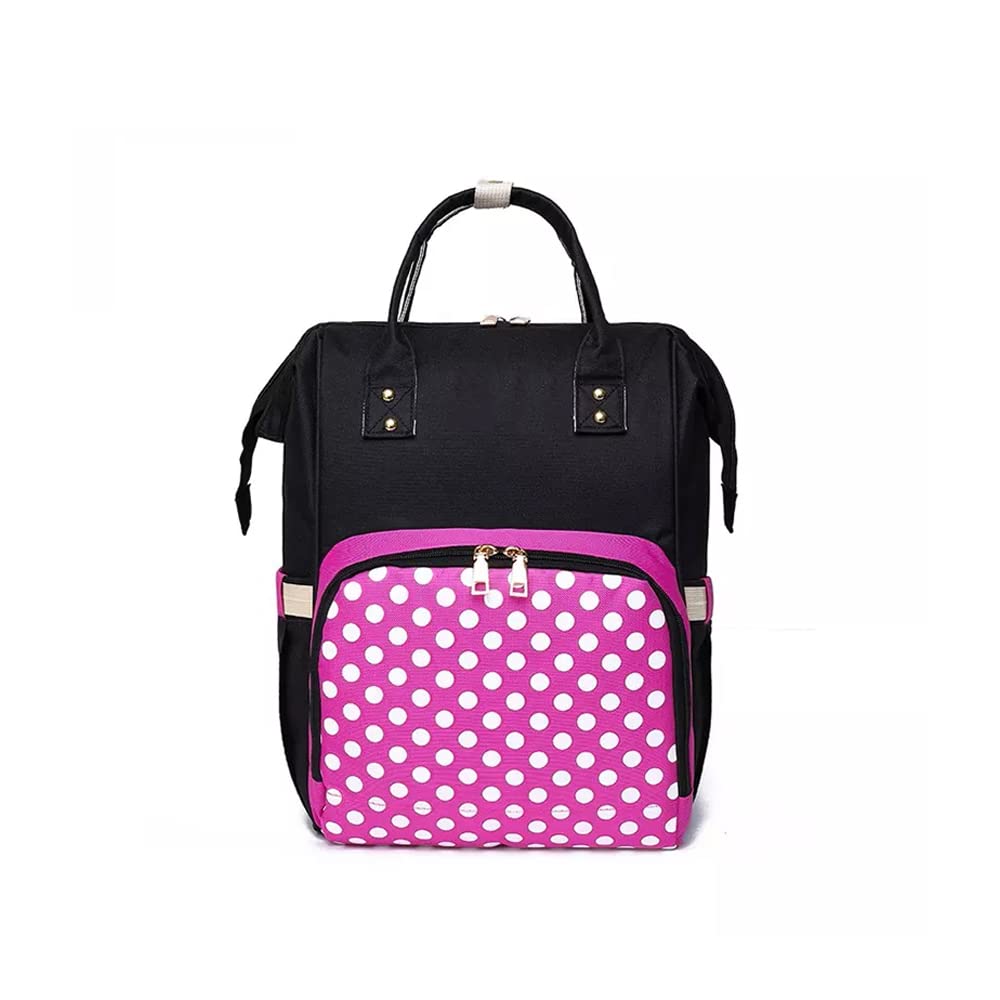 Chinmay Kids Maternity Travel Diaper Bag Organizer Large Mother Baby Backpack with Back Chain Insulated Bottle Storage and Shoulder Straps-image-34