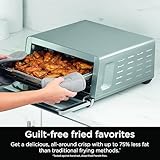 Ninja Flip Toaster Oven&Air Fryer, 8-in-1 Functionality, Flip Up&Away Capability for Storage Space, LargeCapacity, Air Fry Basket, SheetPan, Wire Rack&Removable Crumb Tray, Stainless,1800 watts, SP151