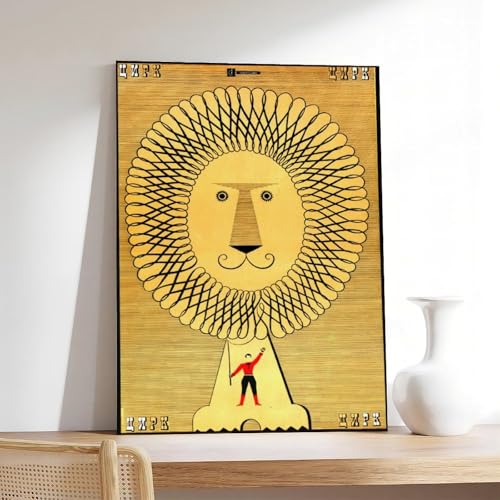 Toile de lion du cirque soviétique pour raviver l'esprit nostalgique - 7