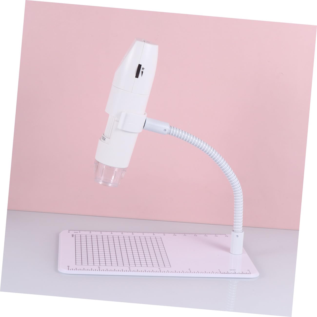 USB Handy Mikroskop 50-1000 Stück aus Kunststoff, Digital, Weiß | 2.0m 1920x1080p Auflösung, Tragbar und Einfach zu Nutzen, für Biologieunterricht und Bastelprüfung
