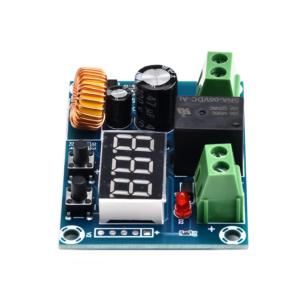 Heemol Monitor per Batterie XH-M609 DC12V-36V Modulo di Protezione da Sovrascarica Della Batteria,Moduli Caricabatterie Sottotensione,Spegnimento Automatico a Bassa Tensione