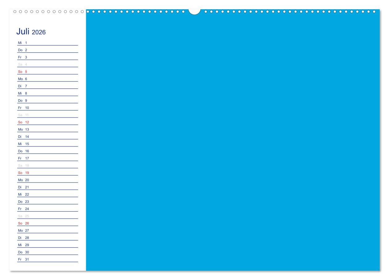 Farbiger Bastelkalender (hochwertiger Premium Wandkalender 2026 DIN A2 quer), Kunstdruck in Hochglanz: Basteln für die ganze Familie (CALVENDO Hobbys)