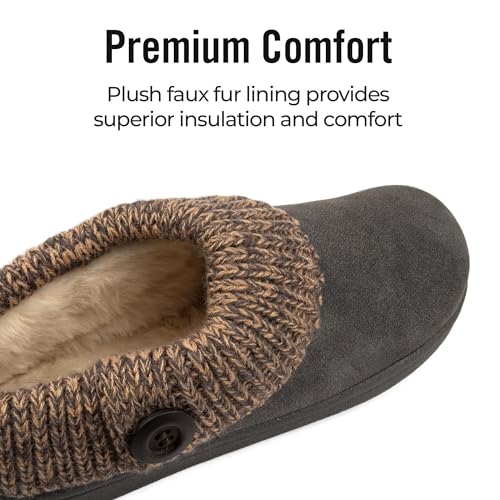 Image of Clarks Women's Knit Scuff Slipper