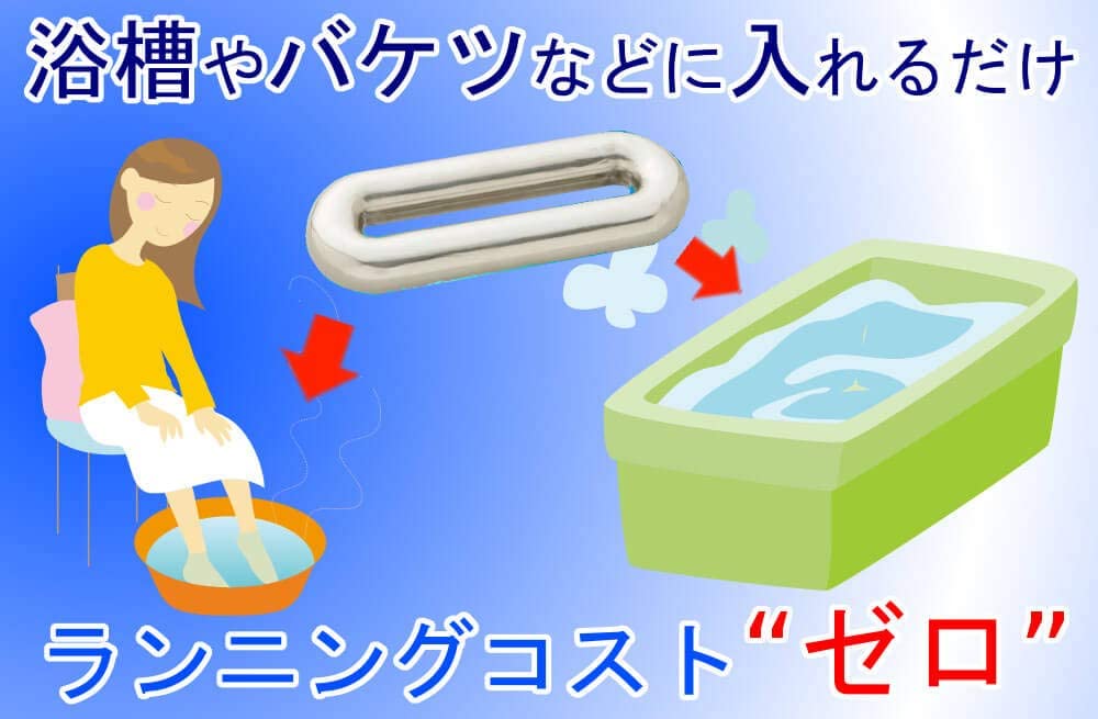 Amazon | ぽかぽかゲルマニウム温浴器クアバート お家の浴槽でスッキリ 