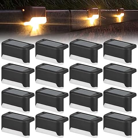 EBKCQ Lot de 16 Lampes Solaires Cover