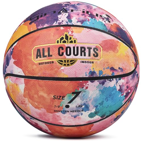 Sinarius Basketball Größe 7, Kinder Jugend Erwachsene Basketbälle,...