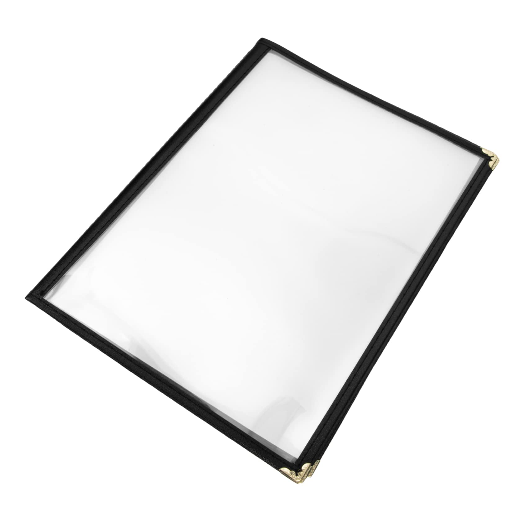 BELLIFFY Hotel PVC Menu Holder Restaurant Menu Covers A4 Drink Bar Accessories Marked Paper Protector