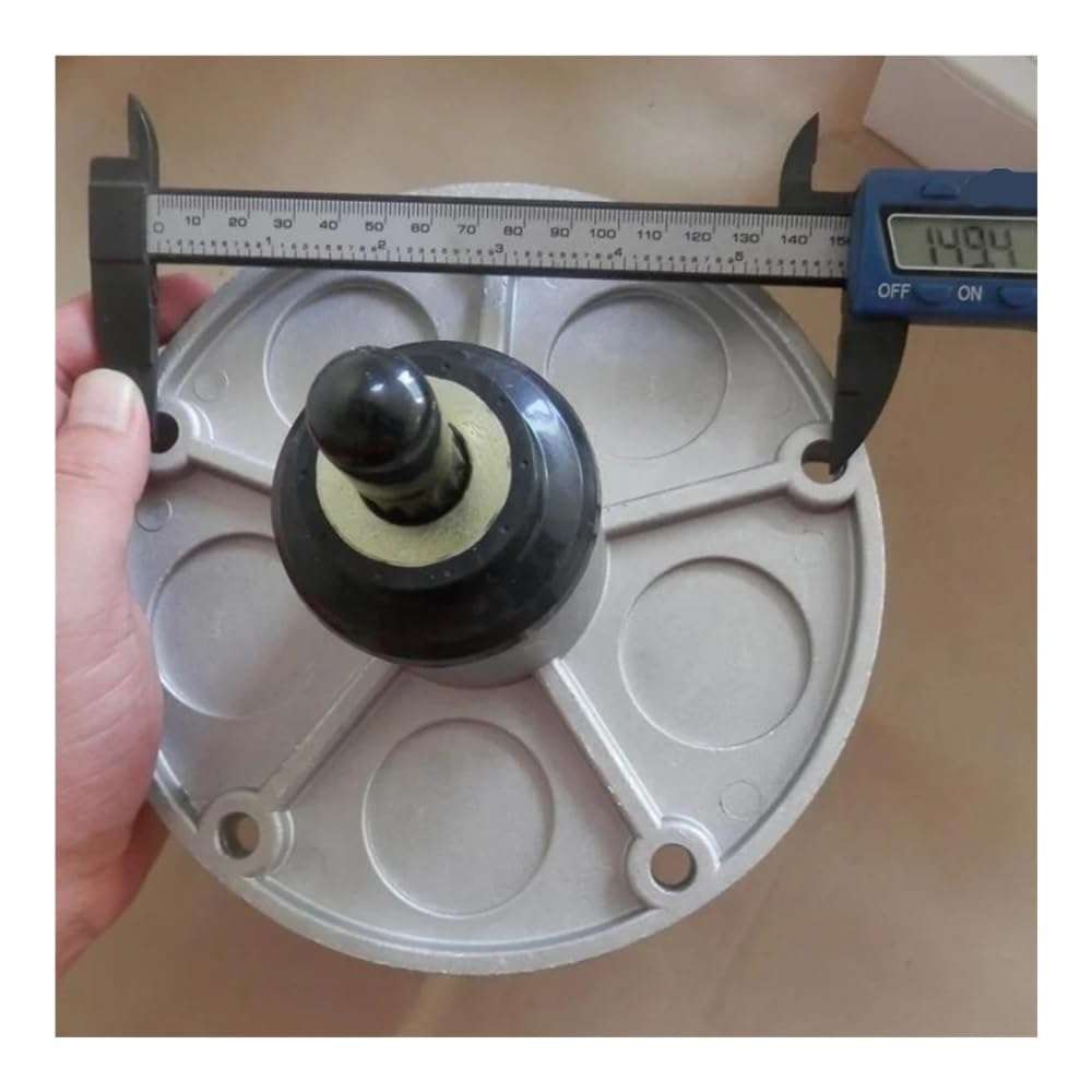 Husillo de Cubierta de cortacésped, Compatible con 1001200 1001200MA 1001046 1001046MA, Eje hidráulico, Mandril, Piezas de desbrozadora