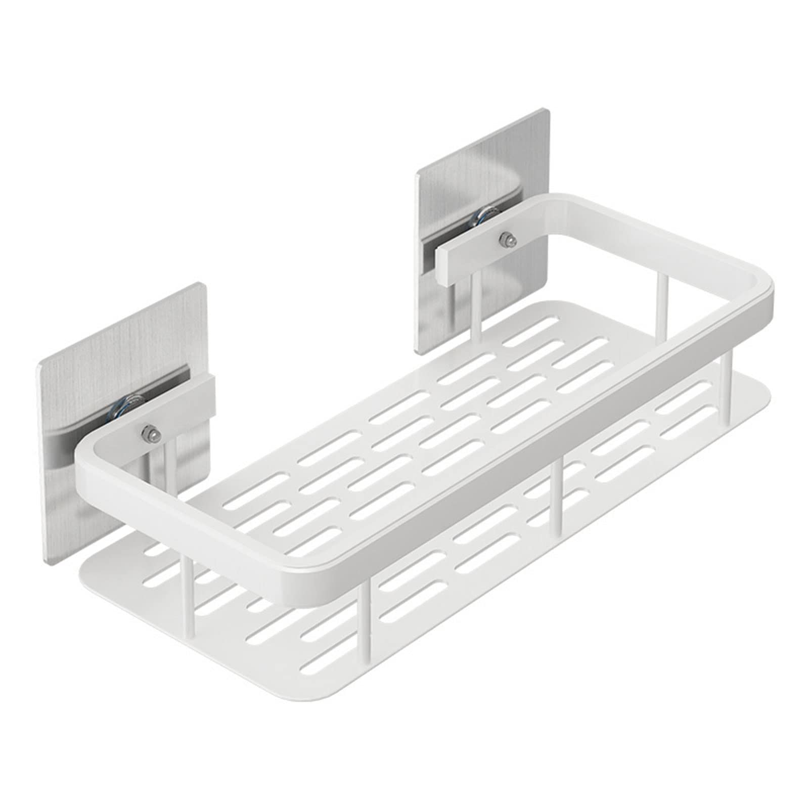 QIYUDS Shower Caddy Corner Shelf Bathroom Shelves Wall Mounted Organization and Storage Bathroom Shelf for Kitchen Hotel Public