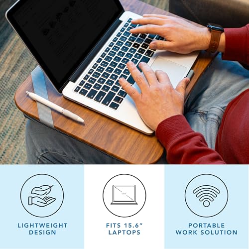 image for LAPGEAR Designer Lap Desk with Phone Holder and Device Ledge - Arrow S