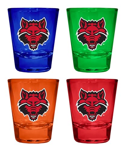 Vasos de shot multicolor pack 4 2 oz