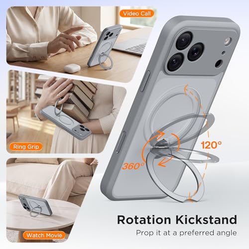 Coque iPhone 17 Pro Max évitez les rayures caméra grâce au support 360