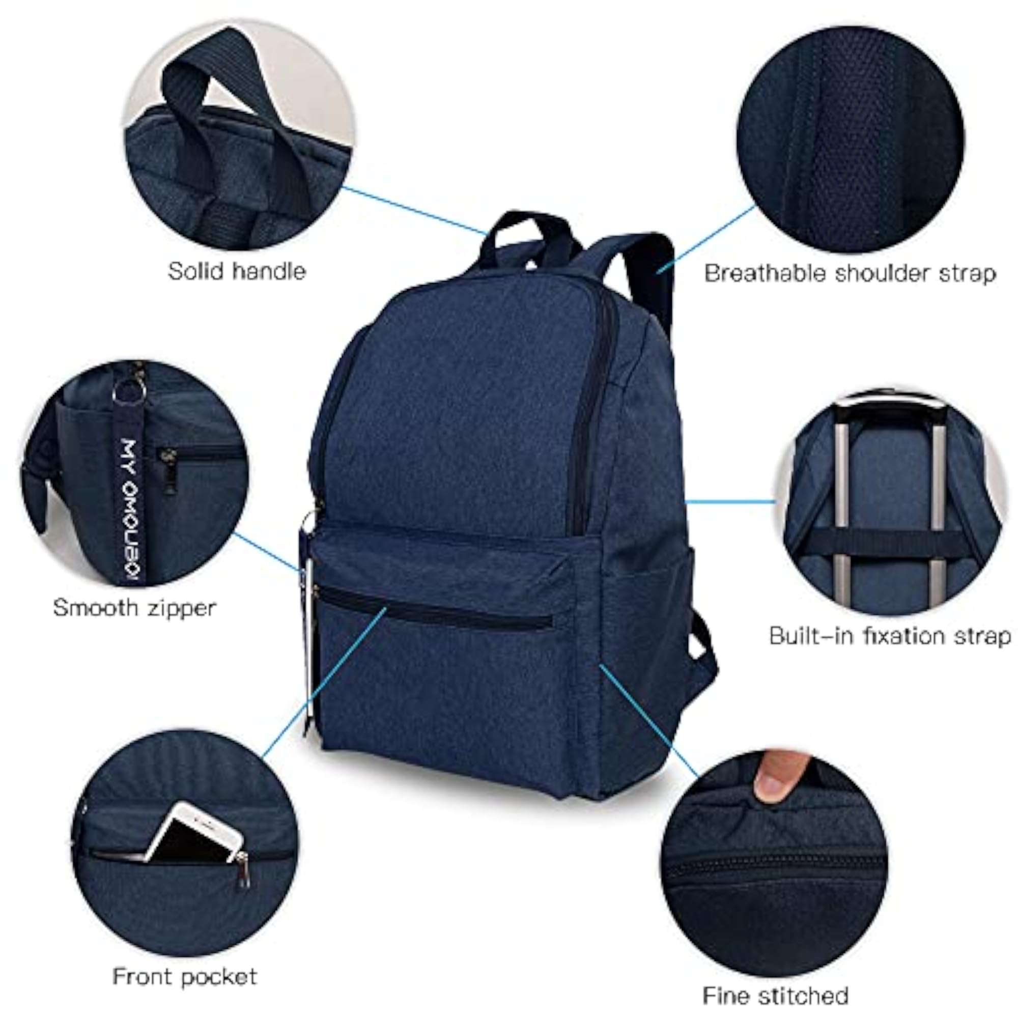 Lightweight Casual Daypack for School and Travel