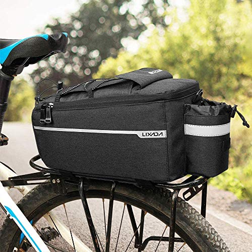 Bike Bags For Back Rack Canvas Bicycle Pannier Bike Rear Rack