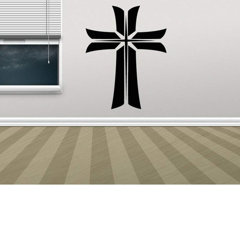 WSLIUXU Biblia Cruz Religión Jesús Cristiano Adhesivo de pared ...
