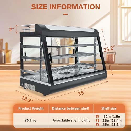 Commercial Pretzel Warmer Display Case