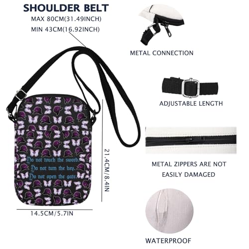 VAMSII Romantasy Inspired Crossbody Bag Dark Romance Gift Bookworm Gift2