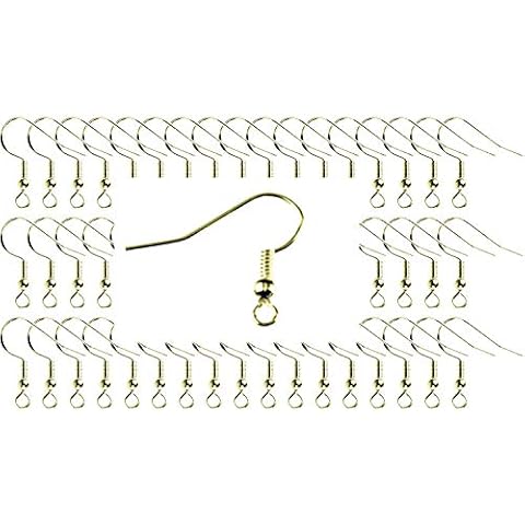 Miniblings 300x Ohrhaken Rohlinge Bronze Cover