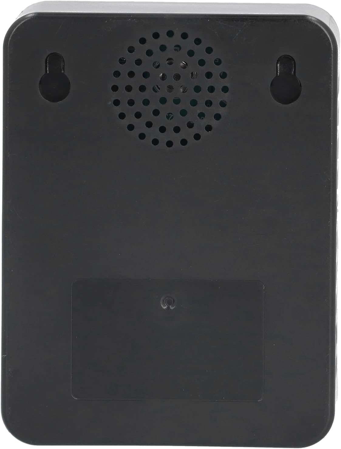 Smart Carbon Dioxide Detector USB Charging Infrared Temperature Humidity Air Quality Monitor with LED Display for Home Laboratory Greenhouse ABS 9x7x4cm (Black)