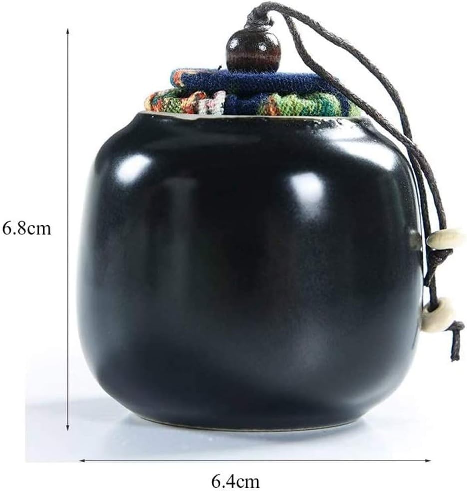Small Burial Cremated Ashes Canisters for Adults or Pets to Commemorate Tombs at Home with Ceramic Strong Seal Adult Pet Funeral