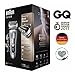 Braun Electric Razor for Men, Waterproof Foil Shaver, Series 9 9390cc, Wet & Dry Shave, with Pop-Up Beard Trimmer for Grooming, Cleaning & Charging SmartCare Center and Leather Travel Case, Silver
