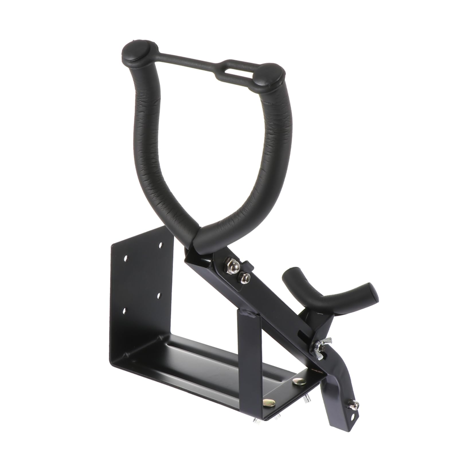 ERINGOGO 1pc Saxophone Hanger Durable Wall Mount Stand for Alto Tenor Saxophones Easy Installation Smooth Edges for Storage Exhibition Display Black