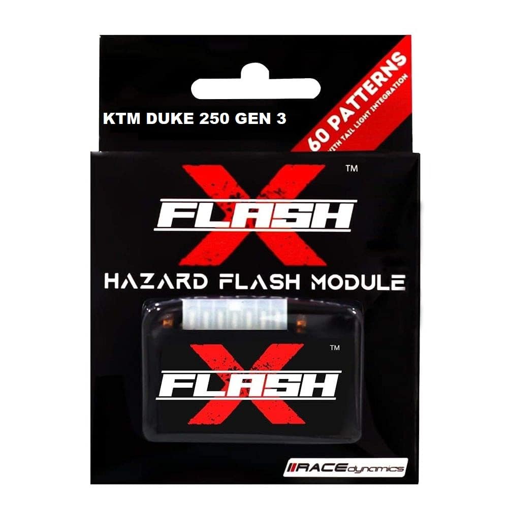 Flash X Hazard Indicator Module for KTM DUKE 250 GEN 3 | Plug-and-Play, Customizable Blink Patterns-image-27